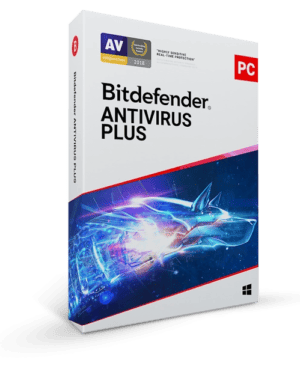 Bitdefender Antivirus Plus 2023 – 3 PCs – 1 Year