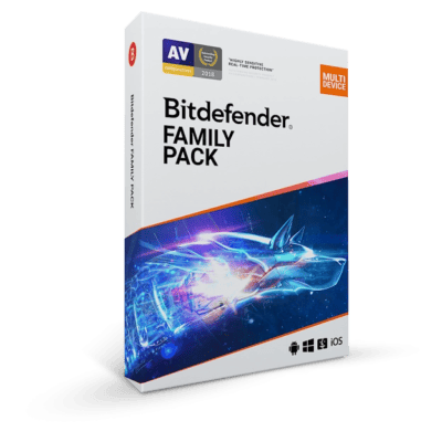 Bitdefender Family Pack 2023 – 15 Devices – 2 Years
