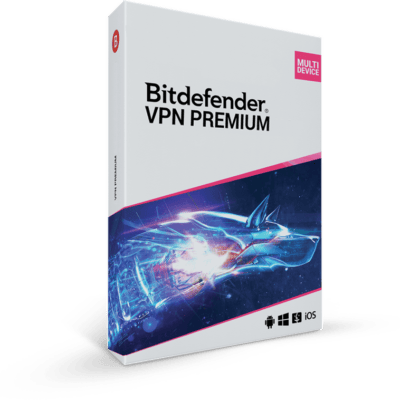 Bitdefender Premium VPN – 10 Devices – 1 Year