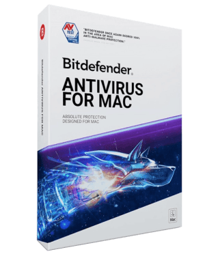Bitdefender Antivirus for Mac 2024 – 3 Macs – 2 Years