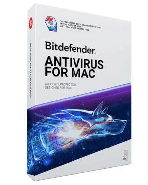 Bitdefender Antivirus for Mac 2023 – 3 Macs – 2 Years